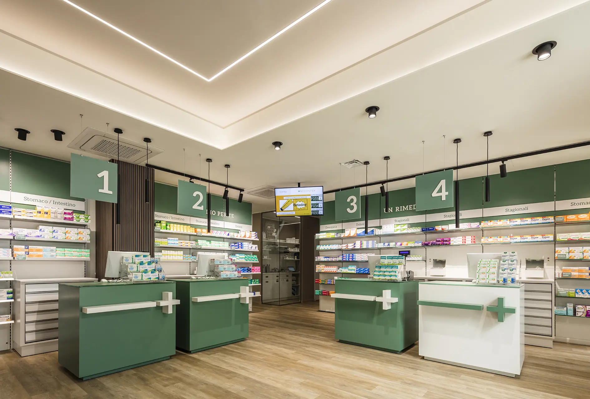 Pharmacie du Stade 1 Realizzazioni Th.Kohl Farmacia Stadio Bergamo BG gallery 01